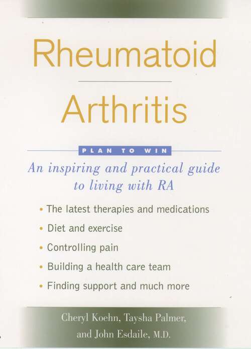 Book cover of Rheumatoid Arthritis: Plan to Win