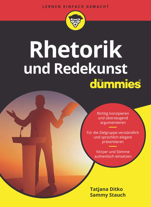 Book cover of Rhetorik und Redekunst für Dummies (Für Dummies)