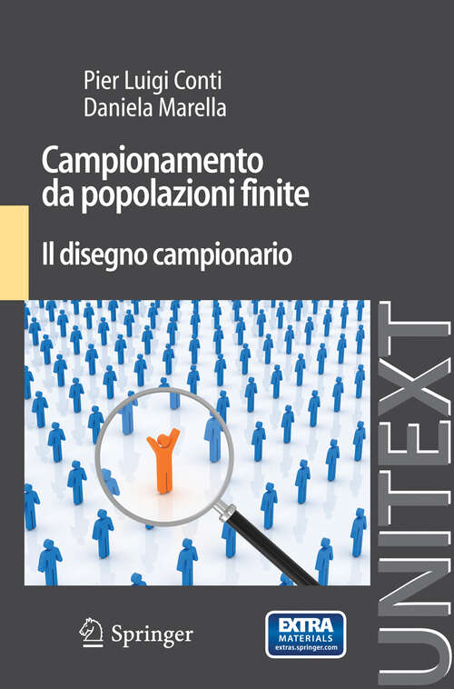 Book cover of Campionamento da popolazioni finite: Il disegno campionario (2012) (UNITEXT)