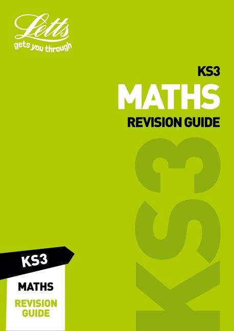 Book cover of KS3 Maths Revision Guide (PDF) (Letts KS3 Revision Success)