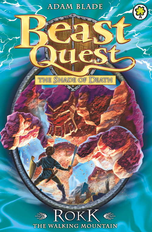 Book cover of Rokk The Walking Mountain: Series 5 Book 3 (Beast Quest #27)