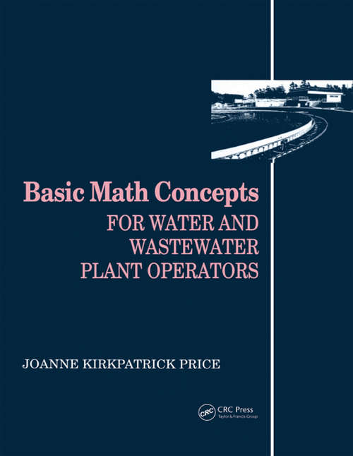 Book cover of Basic Math Concepts: For Water and Wastewater Plant Operators