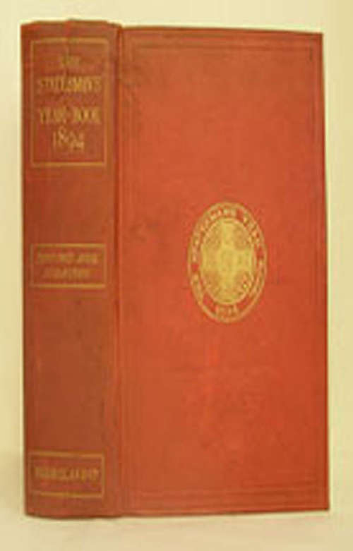 Book cover of The Statesman's Year-Book (31th ed. 1894) (The Statesman's Yearbook)