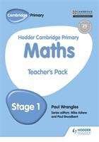 Book cover of Hodder Cambridge Primary Maths Teacher's Pack Stage 1 (PDF)