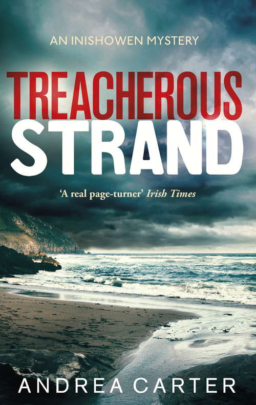 Book cover of Treacherous Strand (Inishowen Mysteries #2)