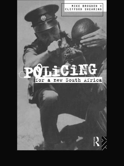 Book cover of Policing for a New South Africa