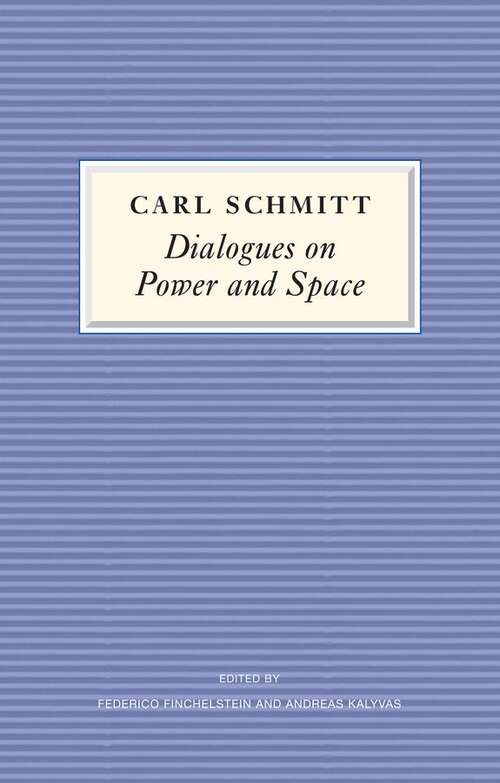 Book cover of Dialogues on Power and Space (PDF)