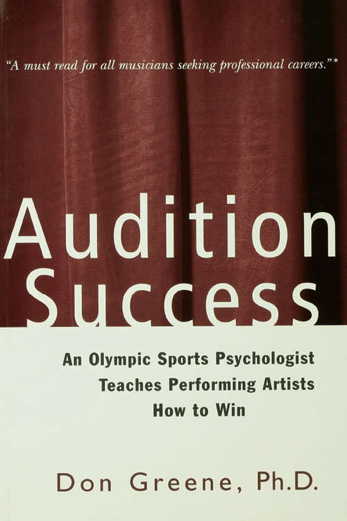 Book cover of Audition Success