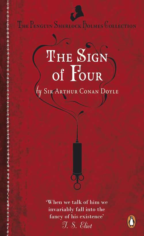 Book cover of The Sign of Four: Second Of The Four Sherlock Holmes Novels (Mobi Classics Series)