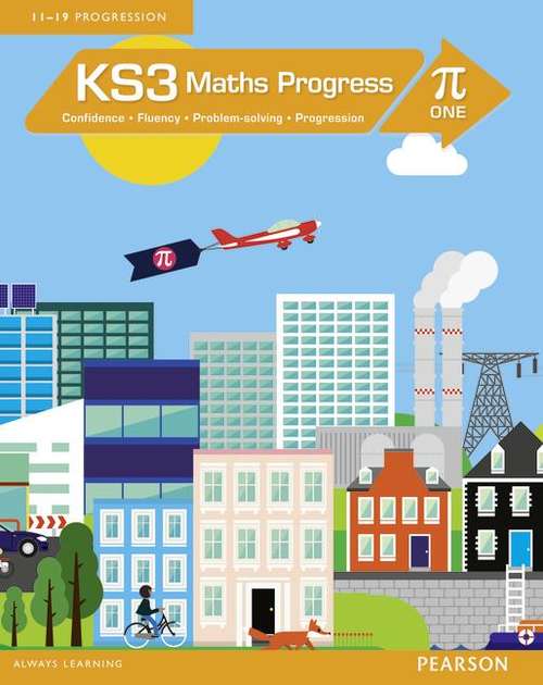 Book cover of KS3 Maths Progress Student Book Pi 1 (PDF)