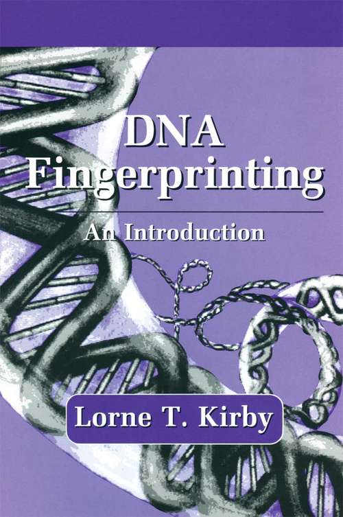 Book cover of DNA Fingerprinting: An Introduction (1st ed. 1990)