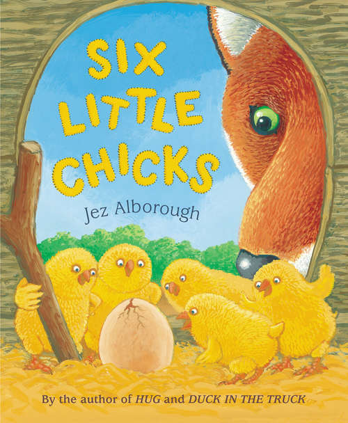 Book cover of Six Little Chicks
