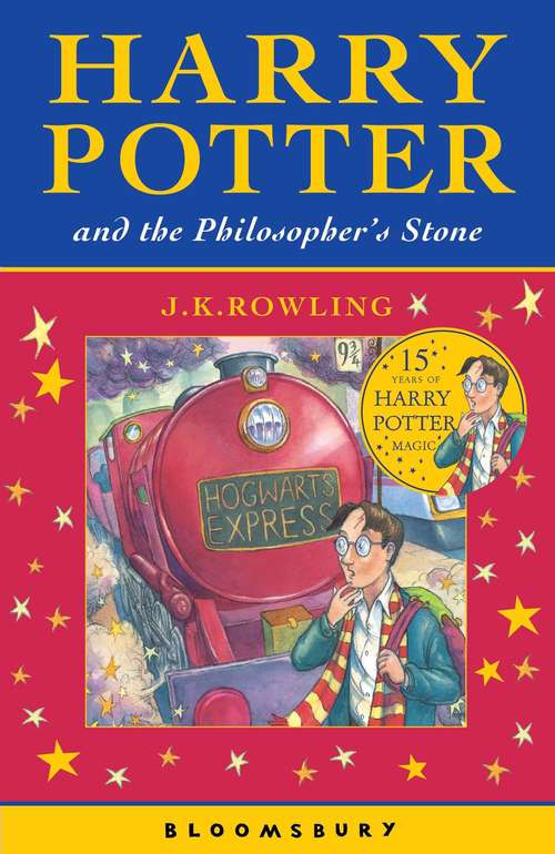 Book cover of Harry Potter And The Philosopher's Stone