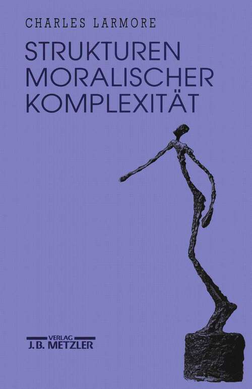 Book cover of Strukturen moralischer Komplexität (1. Aufl. 1994)