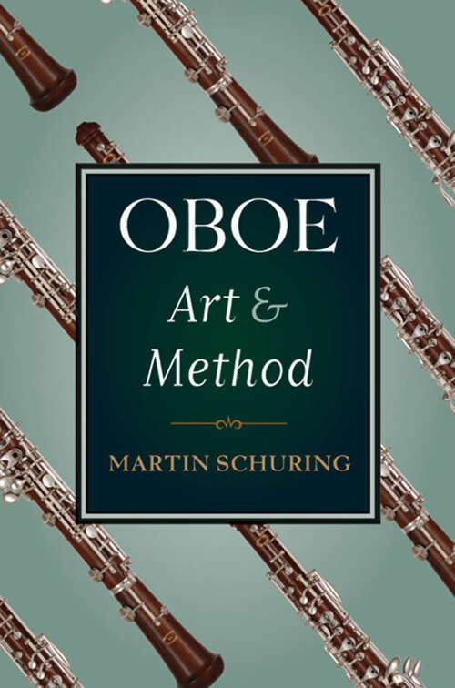 Book cover of Oboe Art and Method
