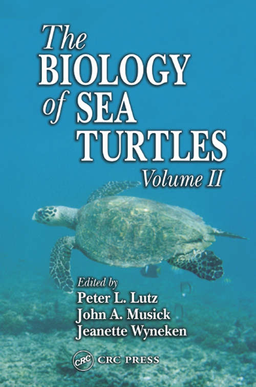 Book cover of The Biology of Sea Turtles, Volume II