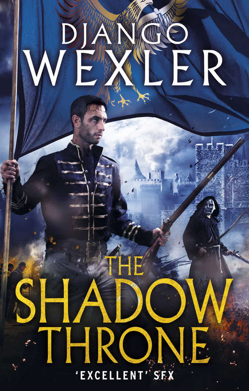 Book cover of The Shadow Throne: The Shadow Campaign (The Shadow Campaigns #2)
