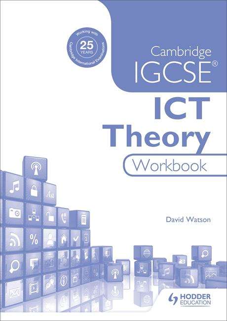 Book cover of Cambridge IGCSE ICT Theory Workbook (PDF)