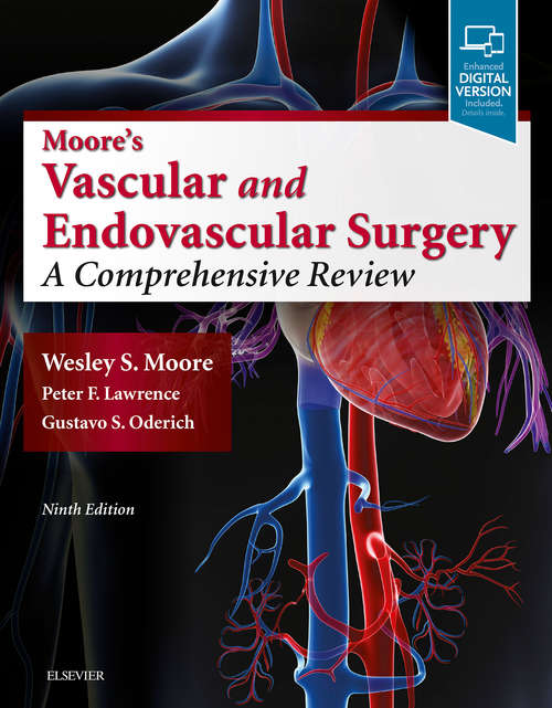 Book cover of Moore's Vascular and Endovascular Surgery E-Book: A Comprehensive Review (8)