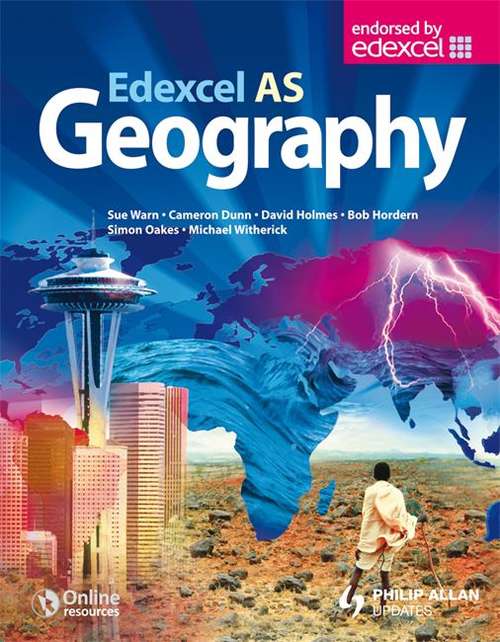 Book cover of Edexcel AS Geography Textbook (PDF)