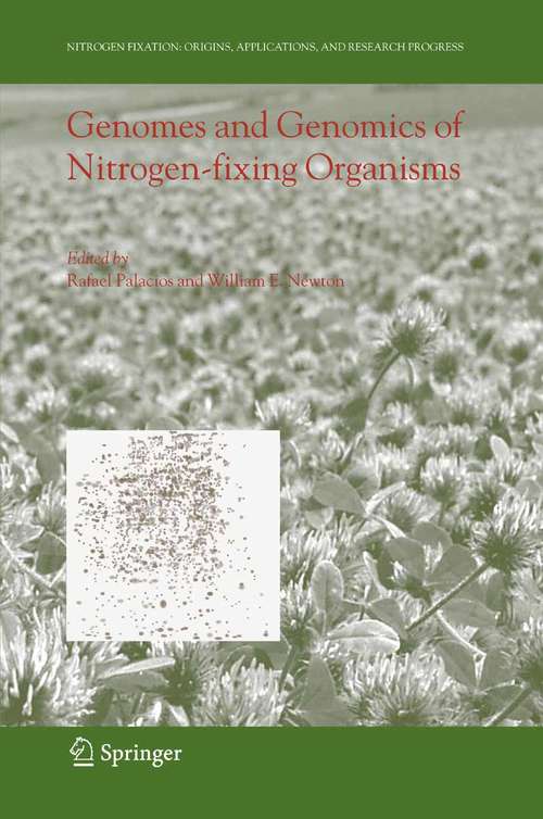 Book cover of Genomes and Genomics of Nitrogen-fixing Organisms (2005) (Nitrogen Fixation: Origins, Applications, and Research Progress #3)
