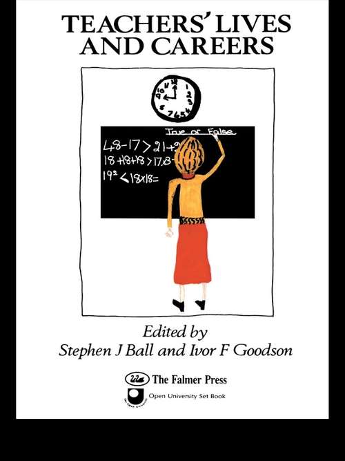 Book cover of Teachers' Lives And Careers