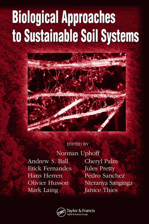 Book cover of Biological Approaches to Sustainable Soil Systems