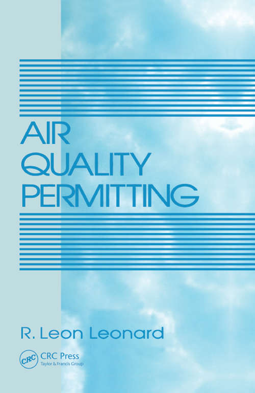 Book cover of Air Quality Permitting