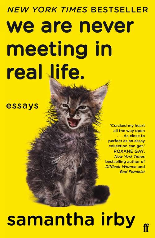 Book cover of We Are Never Meeting in Real Life: Essays (Main)