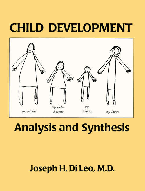 Book cover of Child Development: Analysis And Synthesis