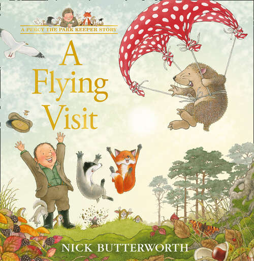 Book cover of A Flying Visit (A Percy the Park Keeper Story)