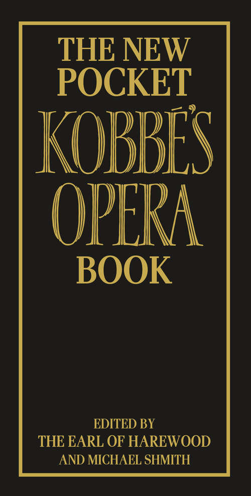 Book cover of The New Pocket Kobbé's Opera Book