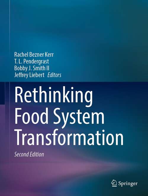 Book cover of Rethinking Food System Transformation (2nd ed. 2023)