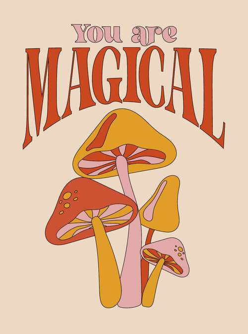 Book cover of You Are Magical: Empowering Quotes and Affirmations to Lift Your Vibe