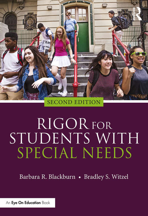 Book cover of Rigor for Students with Special Needs (2)