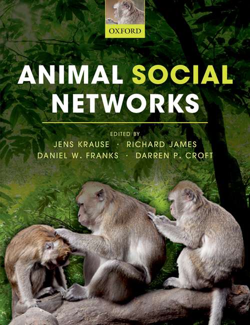 Book cover of Animal Social Networks