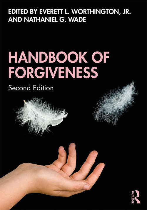 Book cover of Handbook of Forgiveness (2)