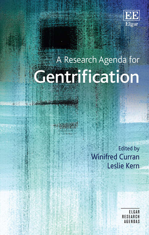 Book cover of A Research Agenda for Gentrification (Elgar Research Agendas)