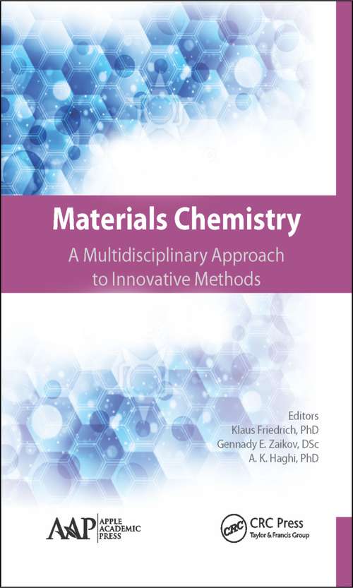 Book cover of Materials Chemistry: A Multidisciplinary Approach to Innovative Methods