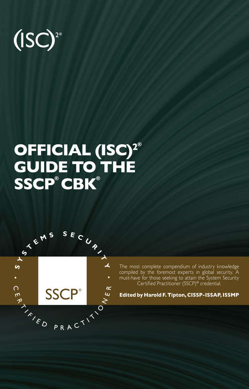 Book cover of Official (ISC)2 Guide to the SSCP CBK (2)