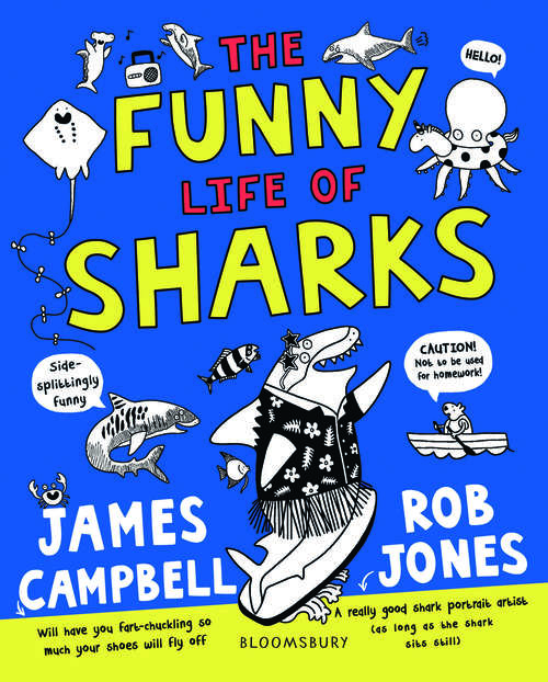 Book cover of The Funny Life of Sharks