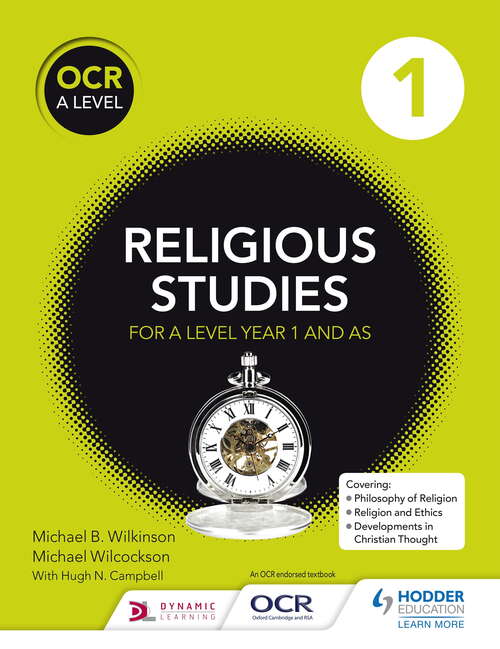Book cover of OCR Religious Studies A Level Year 1 and AS: Philosophy And Ethics Year 1 And As