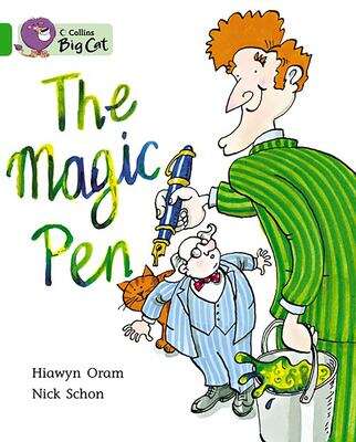 Book cover of The Magic Pen: Band 05/Green (Collins Big Cat) (PDF)