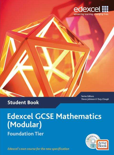 Book cover of Edexcel GCSE Mathematics (Modular): Student book (PDF)