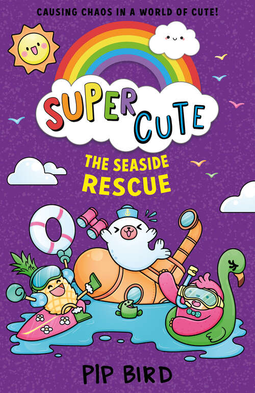 Book cover of Super Cute: Seaside Rescue
