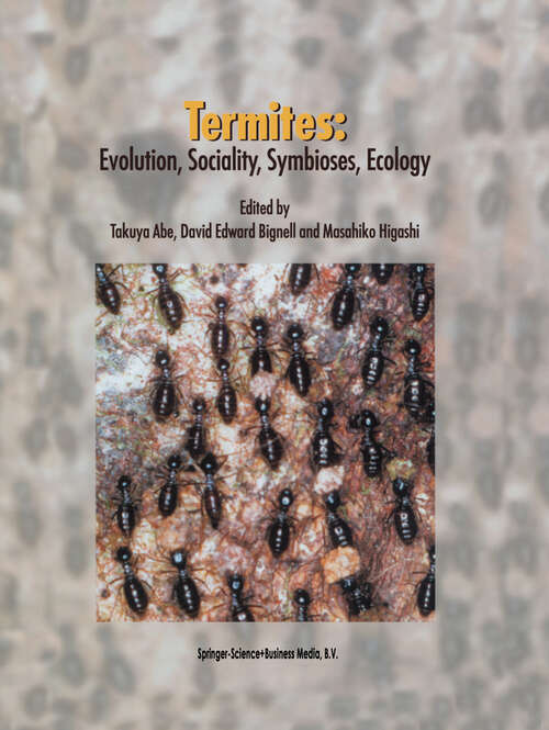Book cover of Termites: Evolution, Sociality, Symbioses, Ecology (2001)