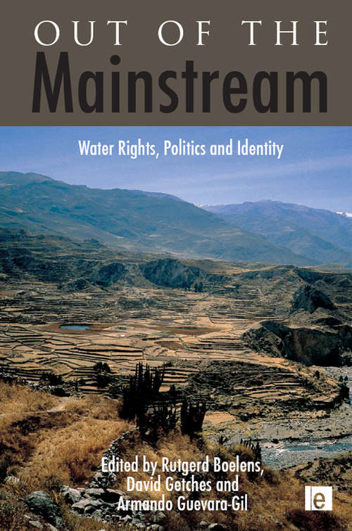 Book cover of Out of the Mainstream: Water Rights, Politics and Identity