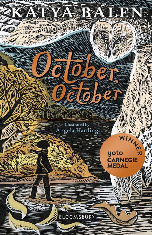 Book cover of October, October: WINNER OF THE YOTO CARNEGIE MEDAL 2022