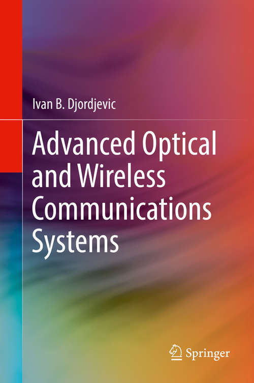 Book cover of Advanced Optical and Wireless Communications Systems