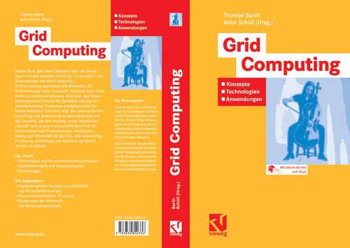 Book cover of Grid Computing: Konzepte - Technologien - Anwendungen (2006)